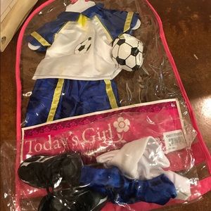 18 inch soccer set