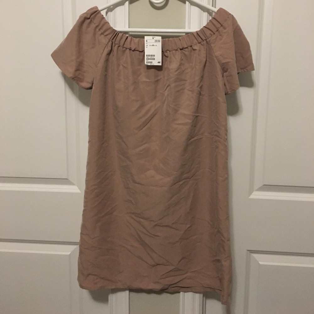 H&M Off The Shoulder Dress