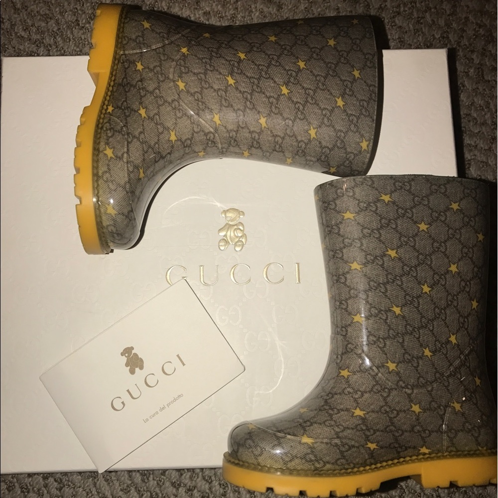 Ruber Gucci rain Boots toddler