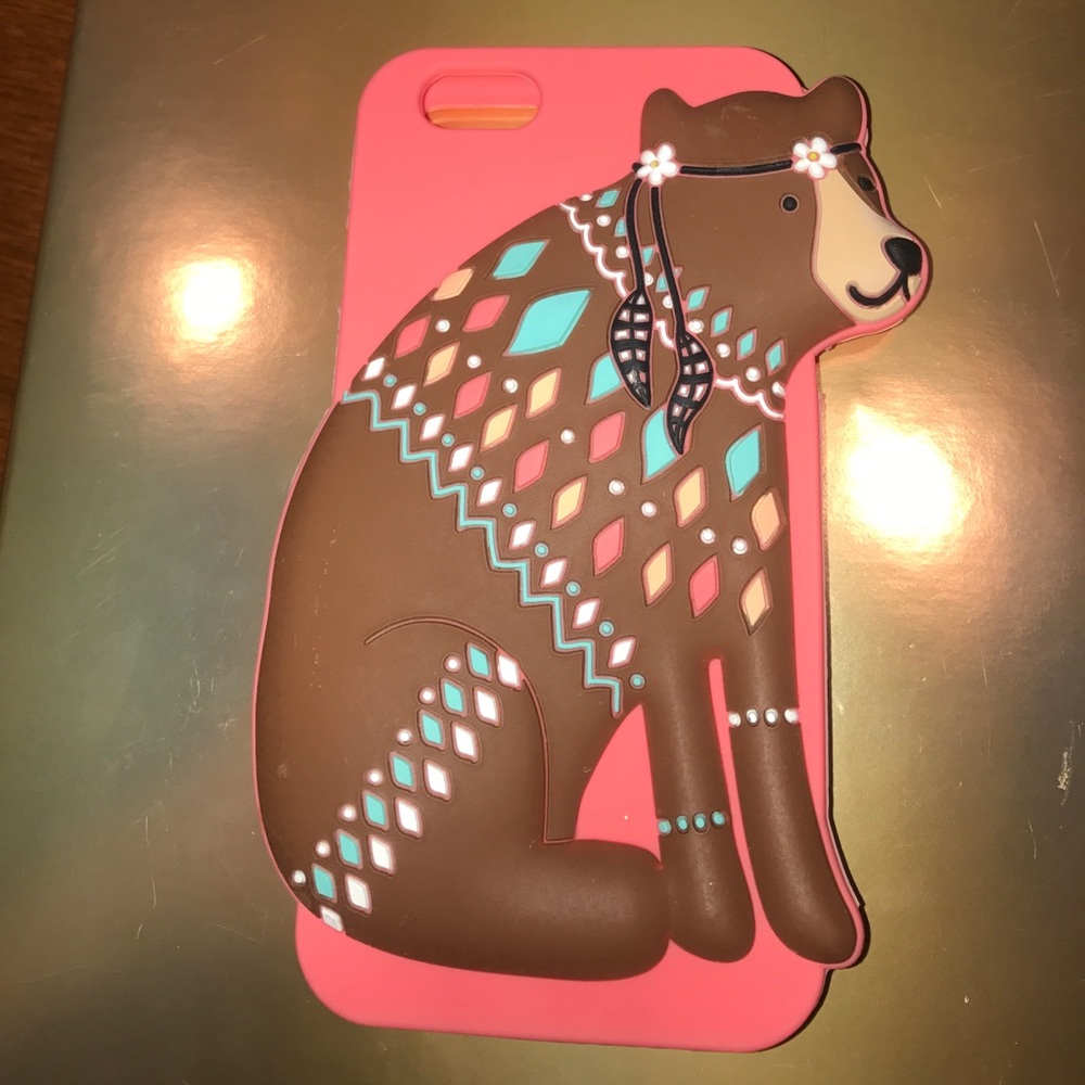 Hipster bear iPhone 6/6s case