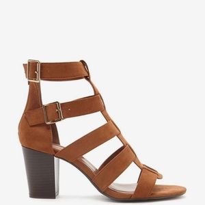 NEW! Forever 21 Heeled Sandals in women's size 9.