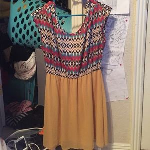 Short Hello Miss printed dress