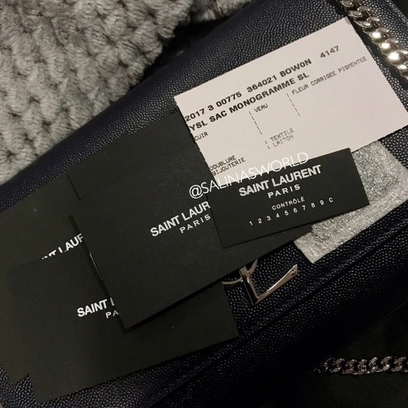 NWT YSL Monogram Kate Medium Satchel - Picture 5 of 8