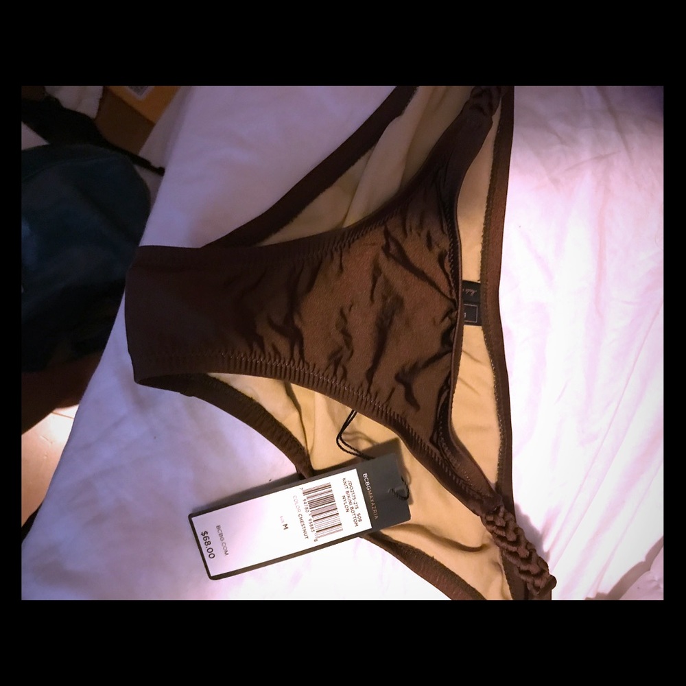 Bcbg brown bikini bottom