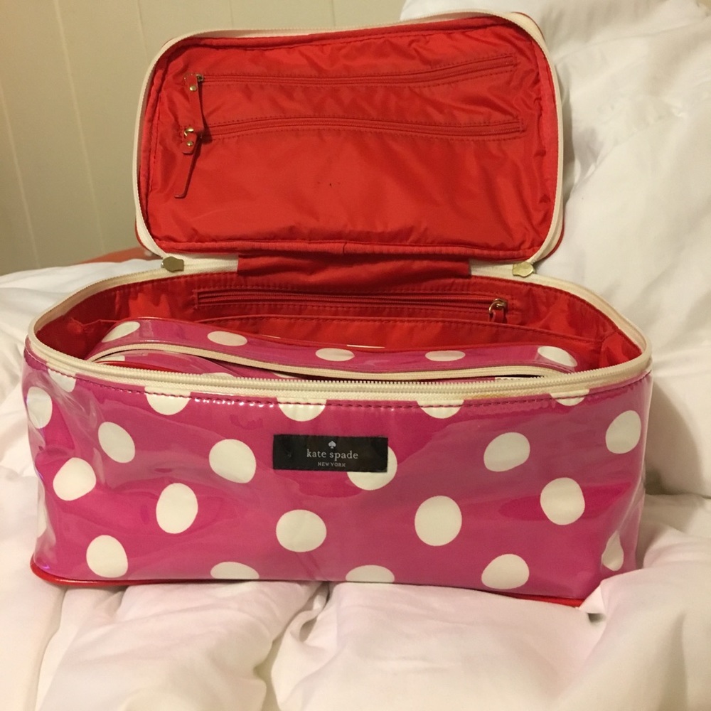 Kate Spade large cosmetic bag