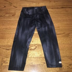 Black and White Tie Dyed Leggings