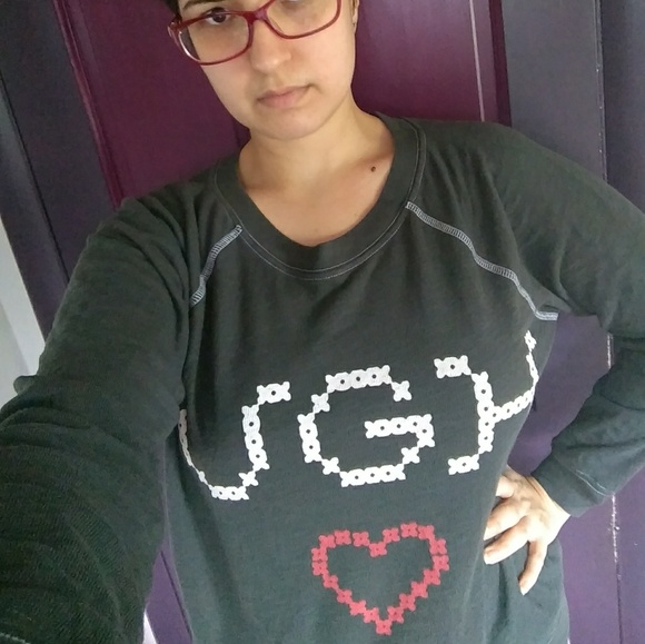 Wildfox "UGH ❤️" Sweatshirt/Jumper - Picture 5 of 7