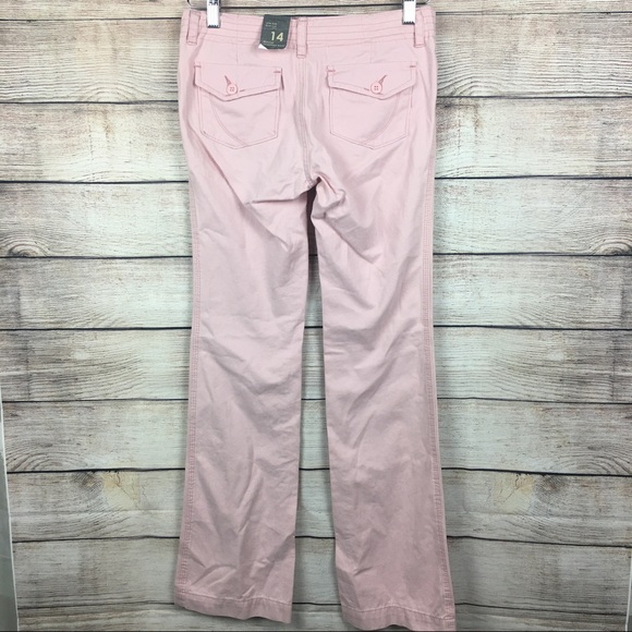 NEW Old Navy Girls 14 Regular Pink Bootcut Jeans - Picture 2 of 6