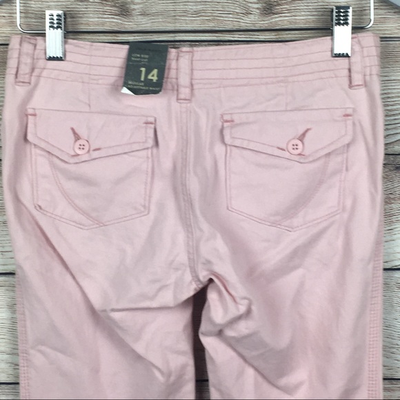 NEW Old Navy Girls 14 Regular Pink Bootcut Jeans - Picture 4 of 6