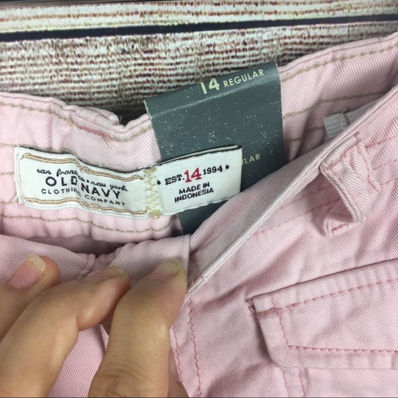 NEW Old Navy Girls 14 Regular Pink Bootcut Jeans - Picture 5 of 6