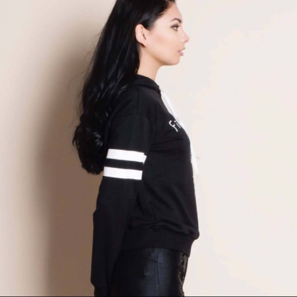 'First I Need Coffee' Hoodie - Picture 2 of 2
