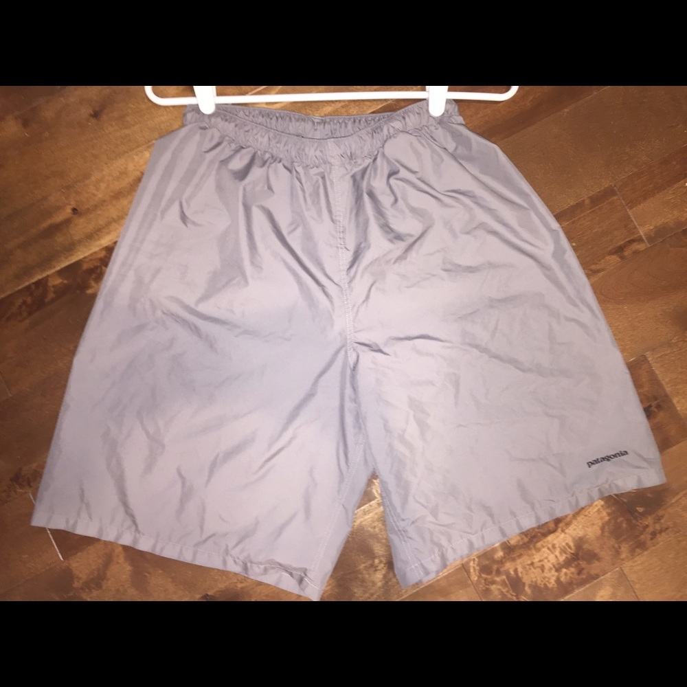 Gray Patagonia Athletic Shorts