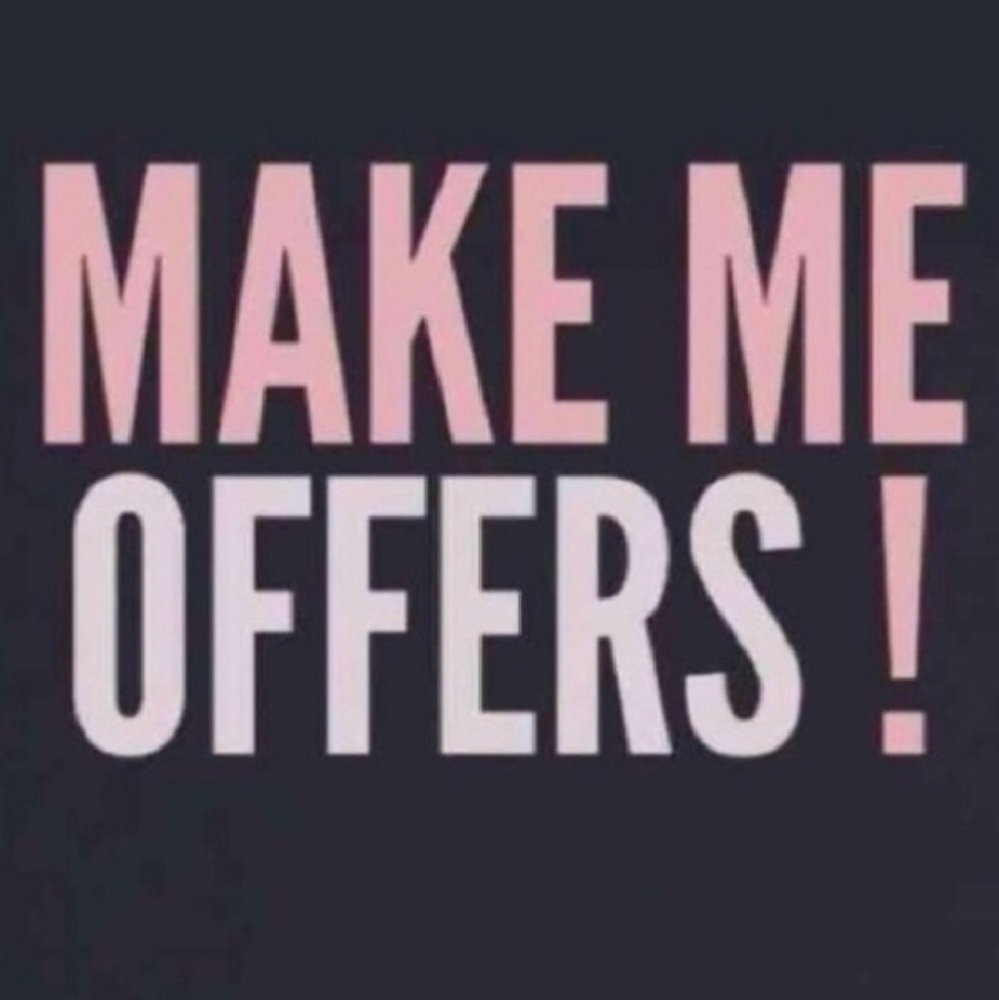 Always open minded to offers!