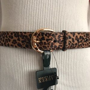 Lauren by Ralph Lauren leopard belt