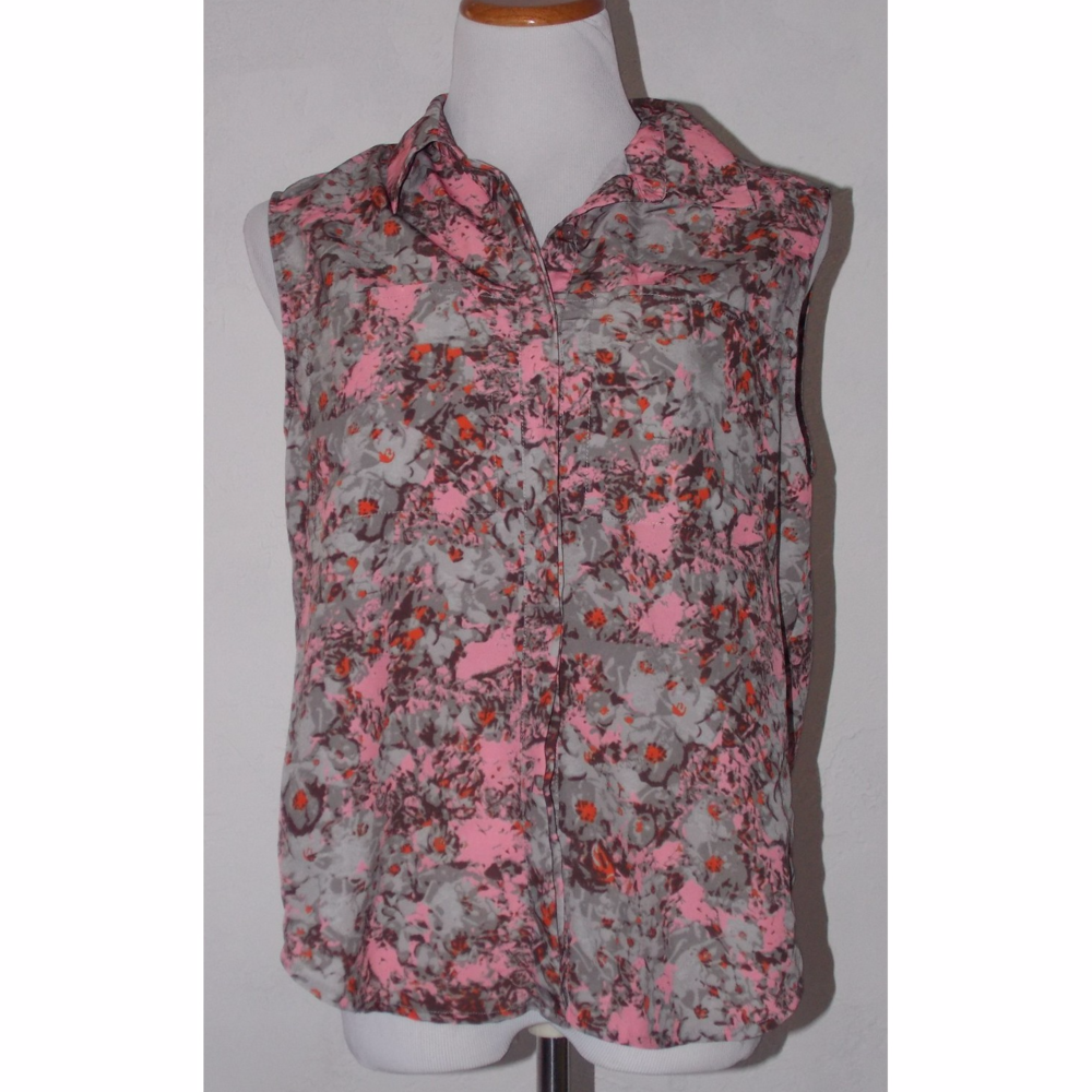 Impulse Made for Fashion Week Button Down L Top