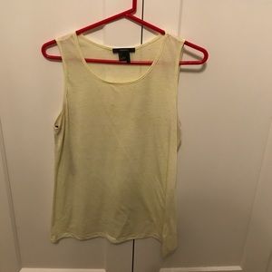 Yellow tank