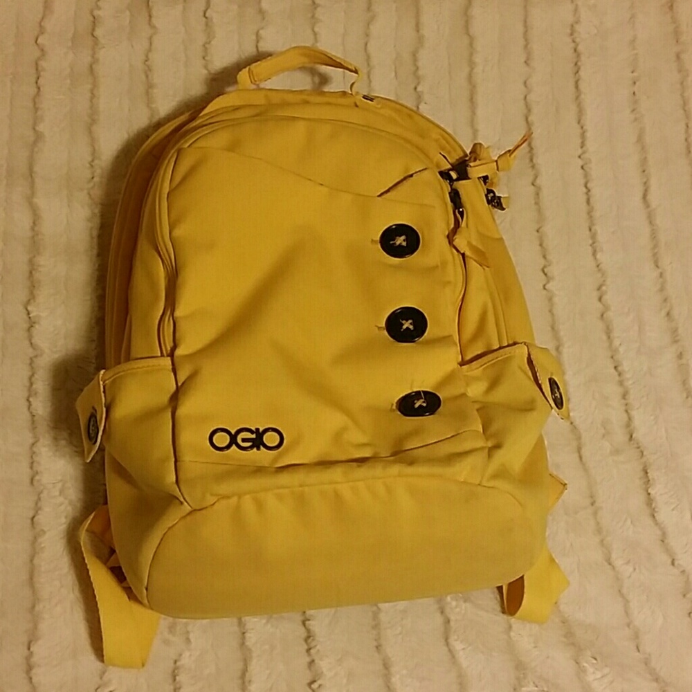 Yellow OGIO Backpack
