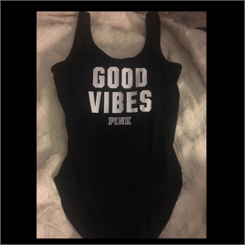 Pink Victoria's Secret Bodysuit