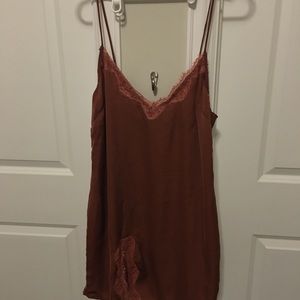 Out From Under Lace "Stardust" Slip Dress (UO)