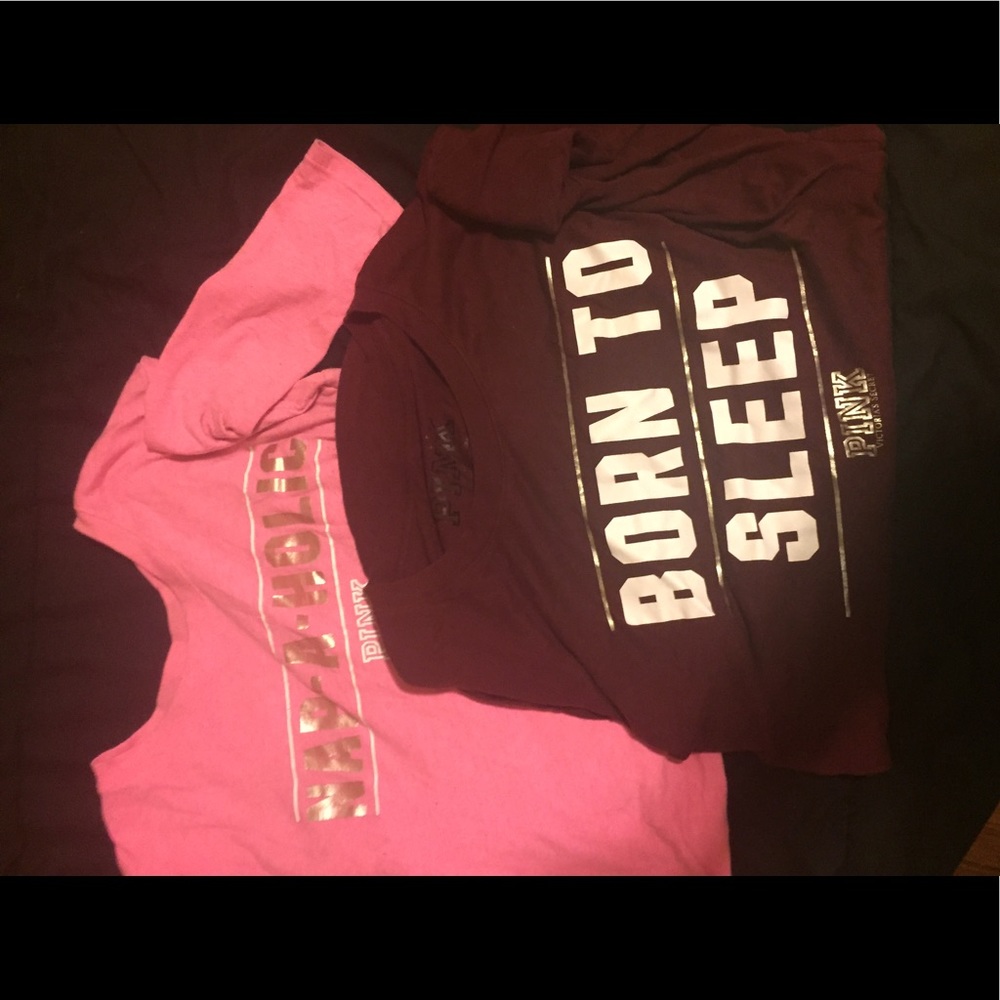 2 VS PINK night gowns