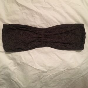 Grey lace aerie bandeau