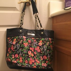 Betsey Johnson floral tote