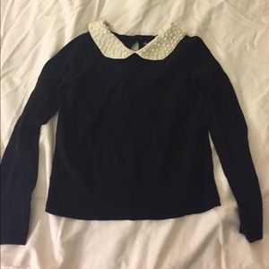 Gap sweater with collar size xS 4-5