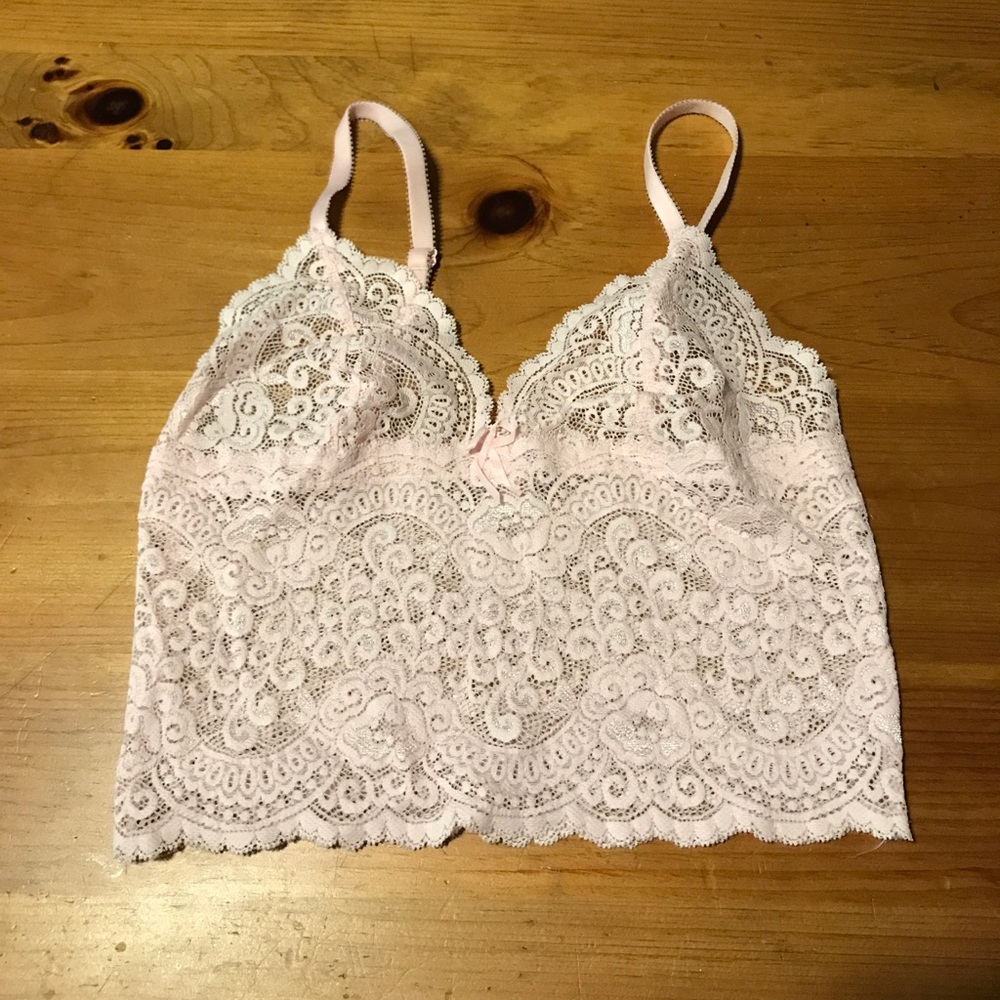 Pink Bralette Top