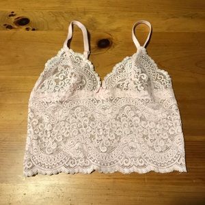 Pink Bralette Top