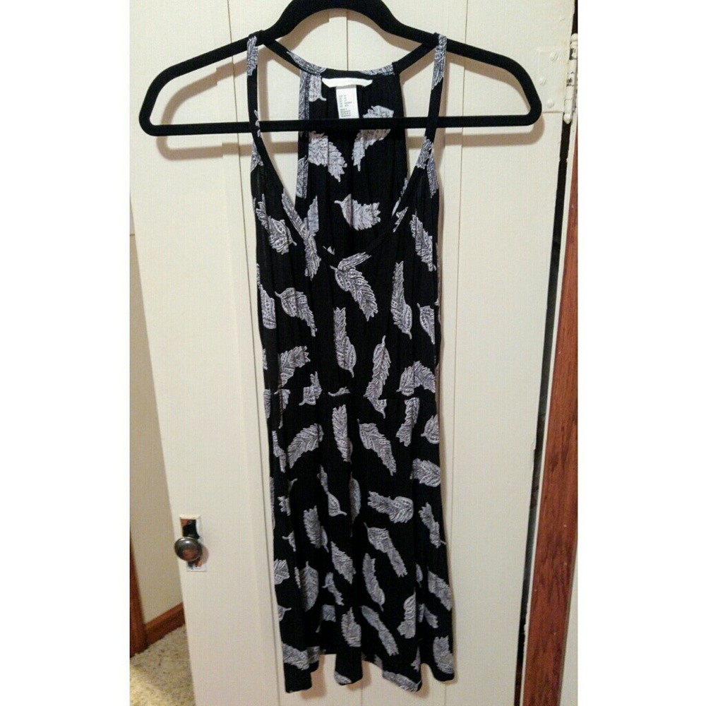 H&M Feather Dress