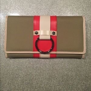 Lancel Paris large wallet. NWT
