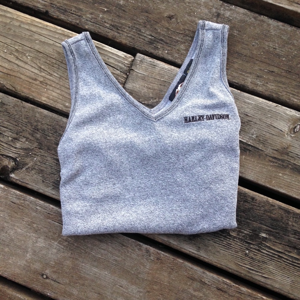 🏍 Vintage Harley Davidson Crop Top 🏍