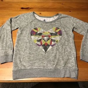 Volcom boatneck sweatshirt