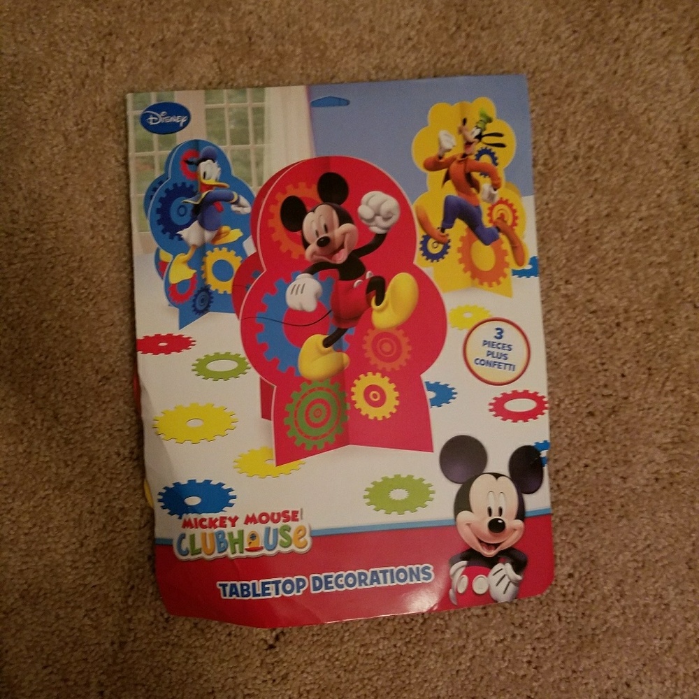 Mickey Mouse Tabletop Decorations