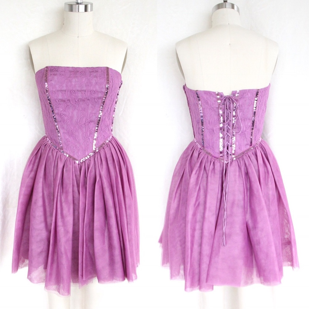 Betsey Johnson Corset Dress - Picture 1 of 8