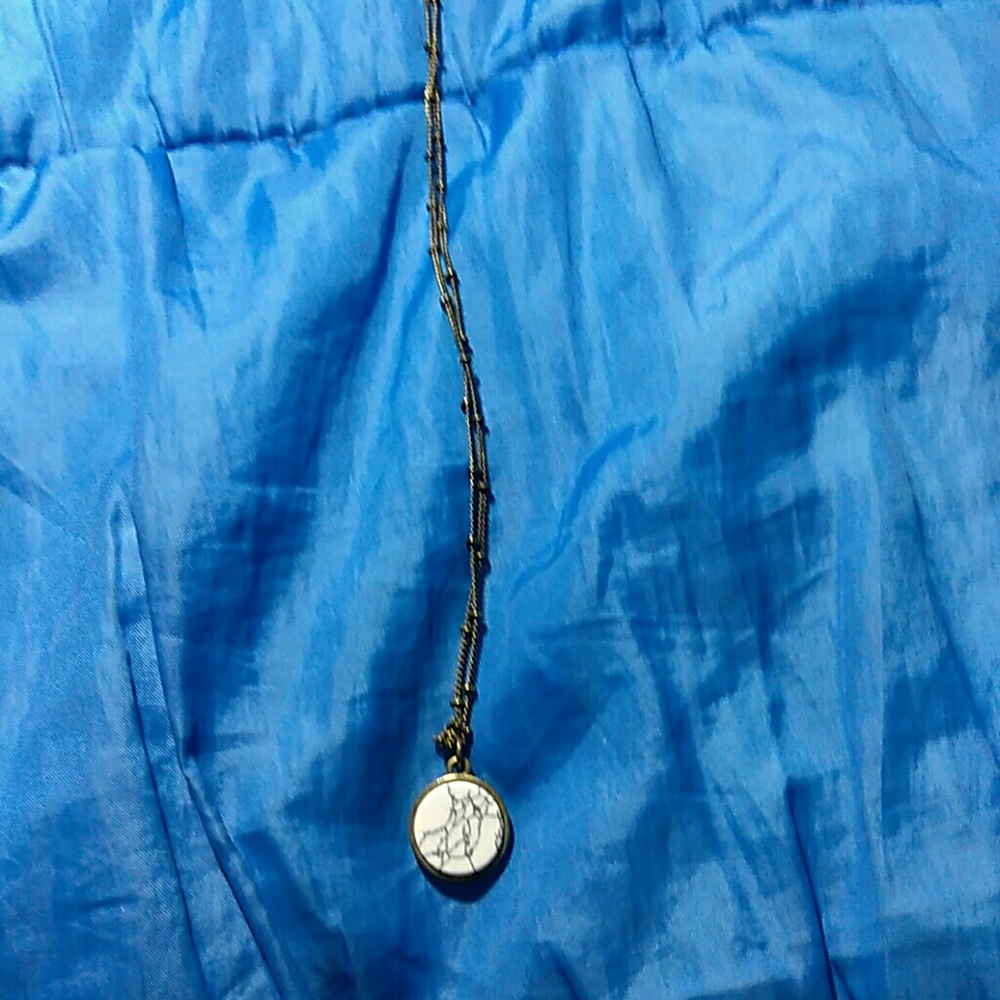 Real marble necklace