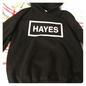 Hayes Grier hooded sweatshirt