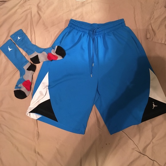 Air Jordan Other - Air Jordan Basketball Shorts & Matching Socks