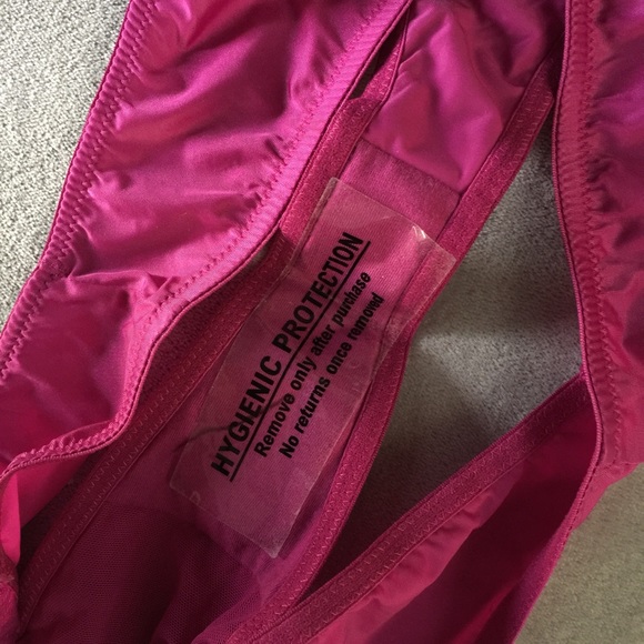 CURVY COUTURE Exotic Allure Tanga in Fuchsia 14/16 - Picture 6 of 6