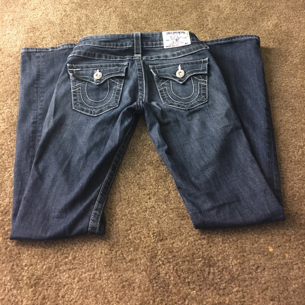 Boot Cut True Religion blue jeans