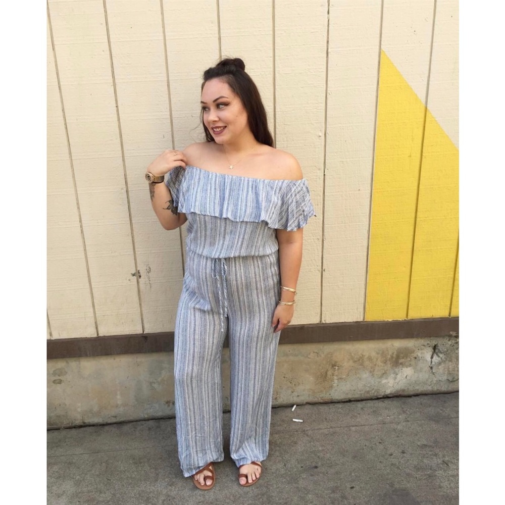 Off The Shoulder Jumpsuit