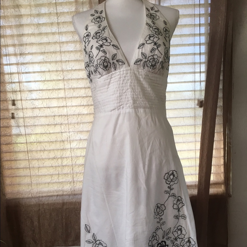 White House Black Market Halter Dress