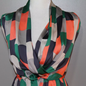 Collective Concepts Multi Color Dress Large