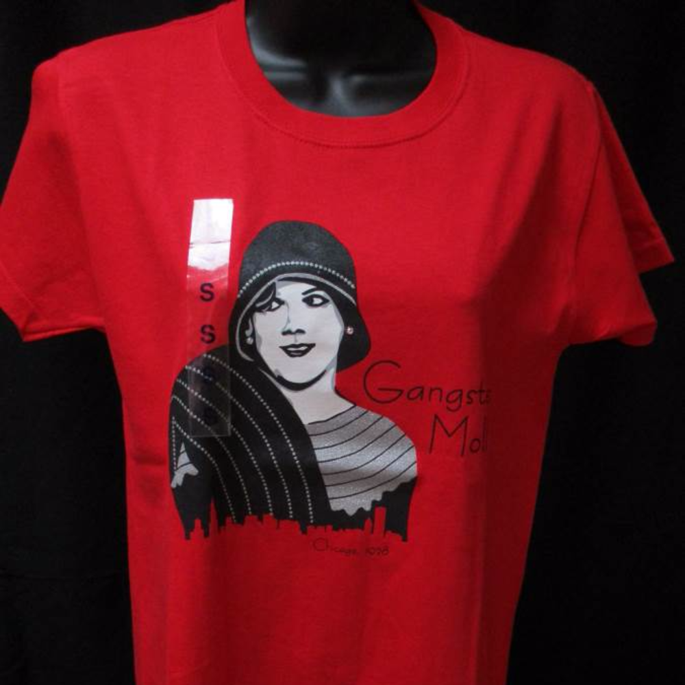 Flapper Girl Chicago 1928 Tee  Shirt-Small, Brand new