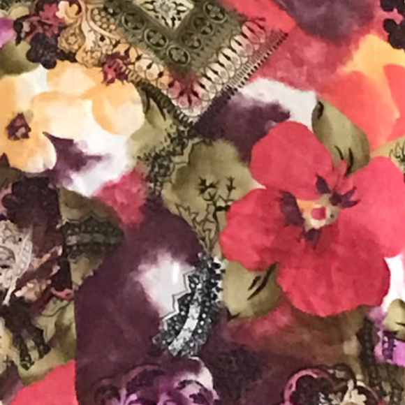 Elisse Dress 100% Rayon Size 7 - Picture 2 of 4