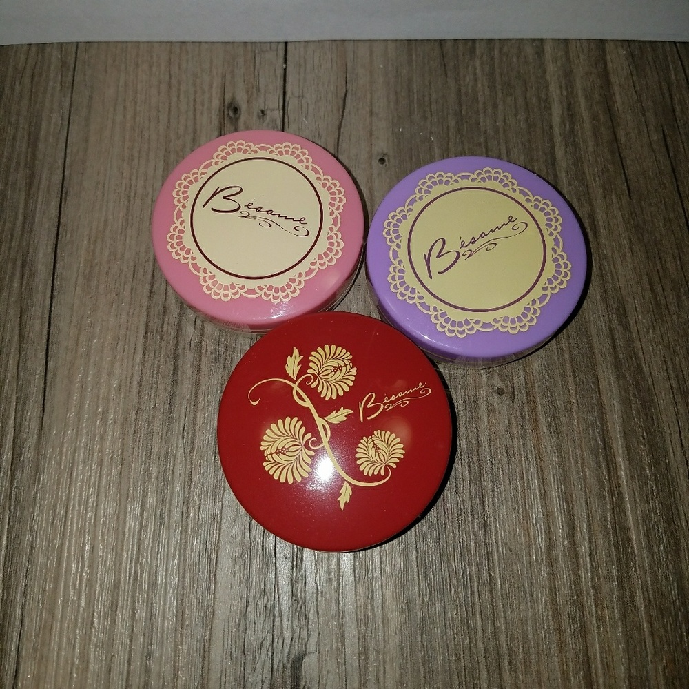 *SOLD*Besame Cosmetics brightening face powders
