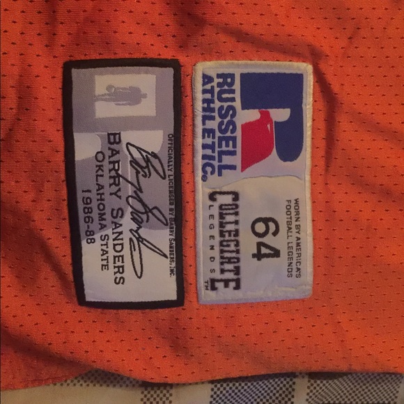 Vintage Retired Barry Sanders College Jersey - Picture 2 of 6