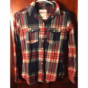 Plaid Button Up Shirt