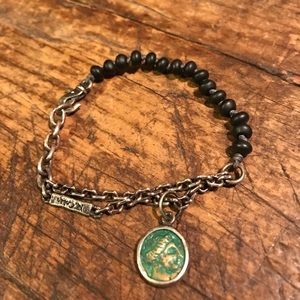 M.Cohen Black Onyx and silver bracelet