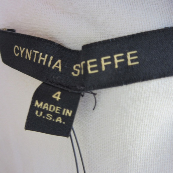 🌹Cynthia Steffe Ruched Asymmetric Tara Dress NWT - Picture 5 of 7